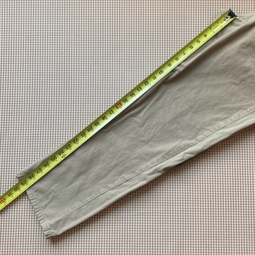 Levi's 502 tan pants. Size 36. HEMMED‎
